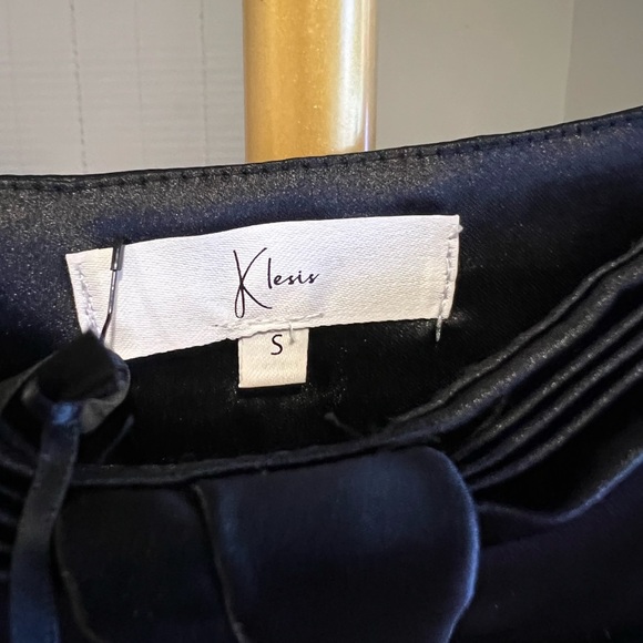 Black Velvet Mini Dress NWT - Picture 6 of 6